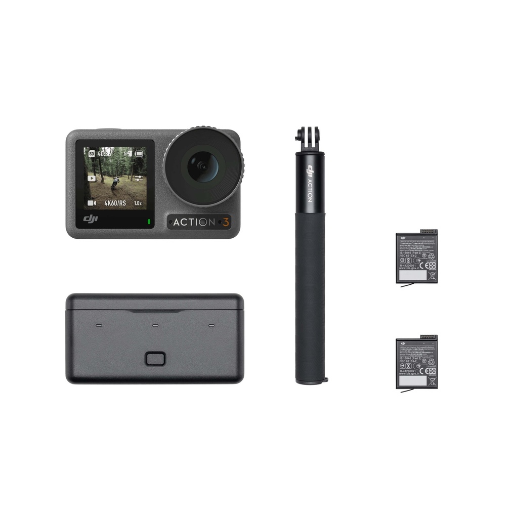 مجموعة DJI Osmo Action 3 Adventure