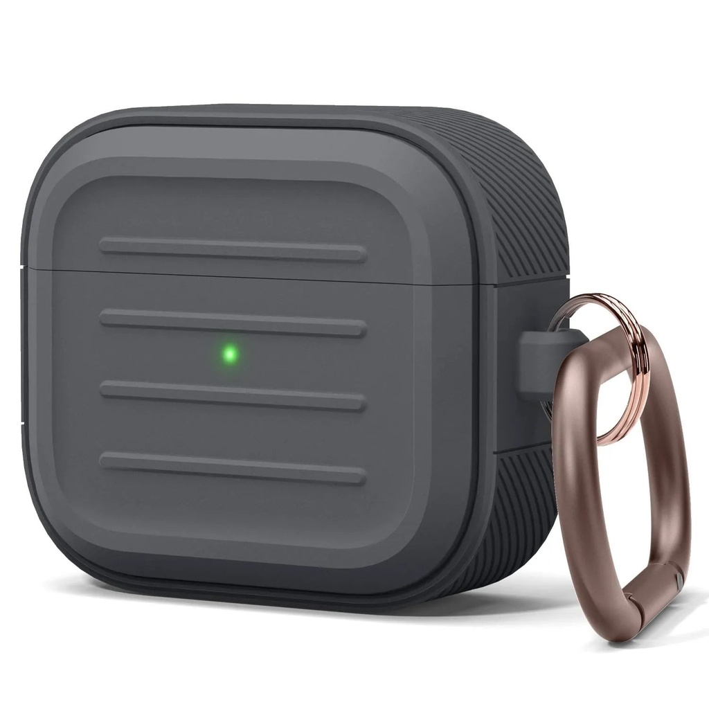 حافظة Elago AirPods 3 Armor باللون الرمادي الداكن