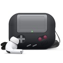 حافظة Elago AirPods Pro 2 AW5 مع أحزمة دائرية - أسود