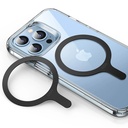 حلقة ESR HaloLock Universal Ring MagSafe 360 ​​- [عبوة من قطعتين] - أسود