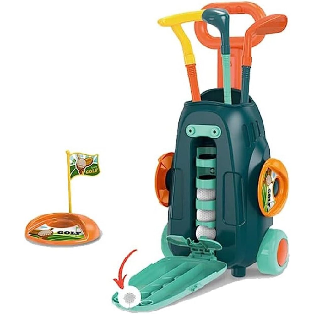 Golf Barrel Set - Green
