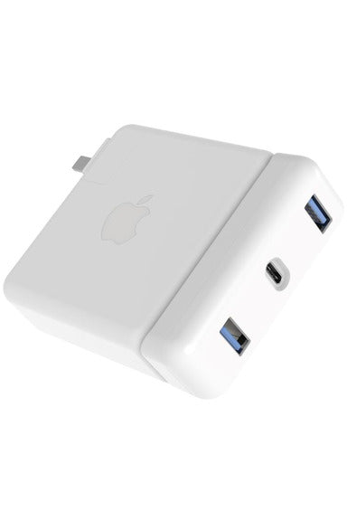 قاعدة توصيل متعددة الشاشات HyperDrive بدقة 4K لأجهزة MacBook مقاس 13 - 14 بوصة