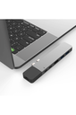 موزع HyperDrive DUO Pro USB-C 7 في 2 - فضي