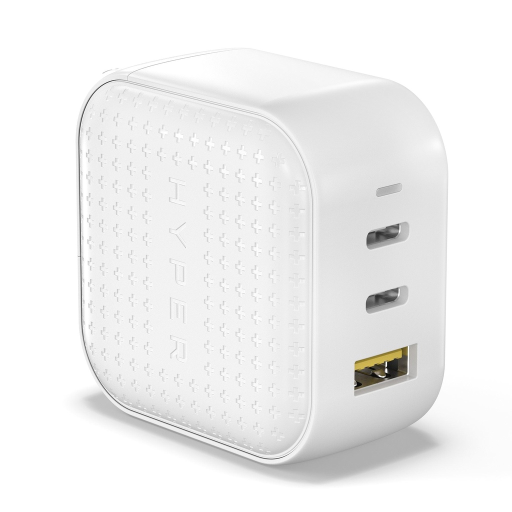 HyperJuice 66W GaN USB Type-C Charger - White