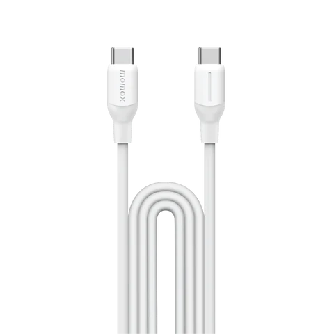 كابل Momax 1 Link USB-C إلى USB-C بطول 1.2 متر / يدعم شاحن 60 وات + كابل نقل بيانات - أخضر