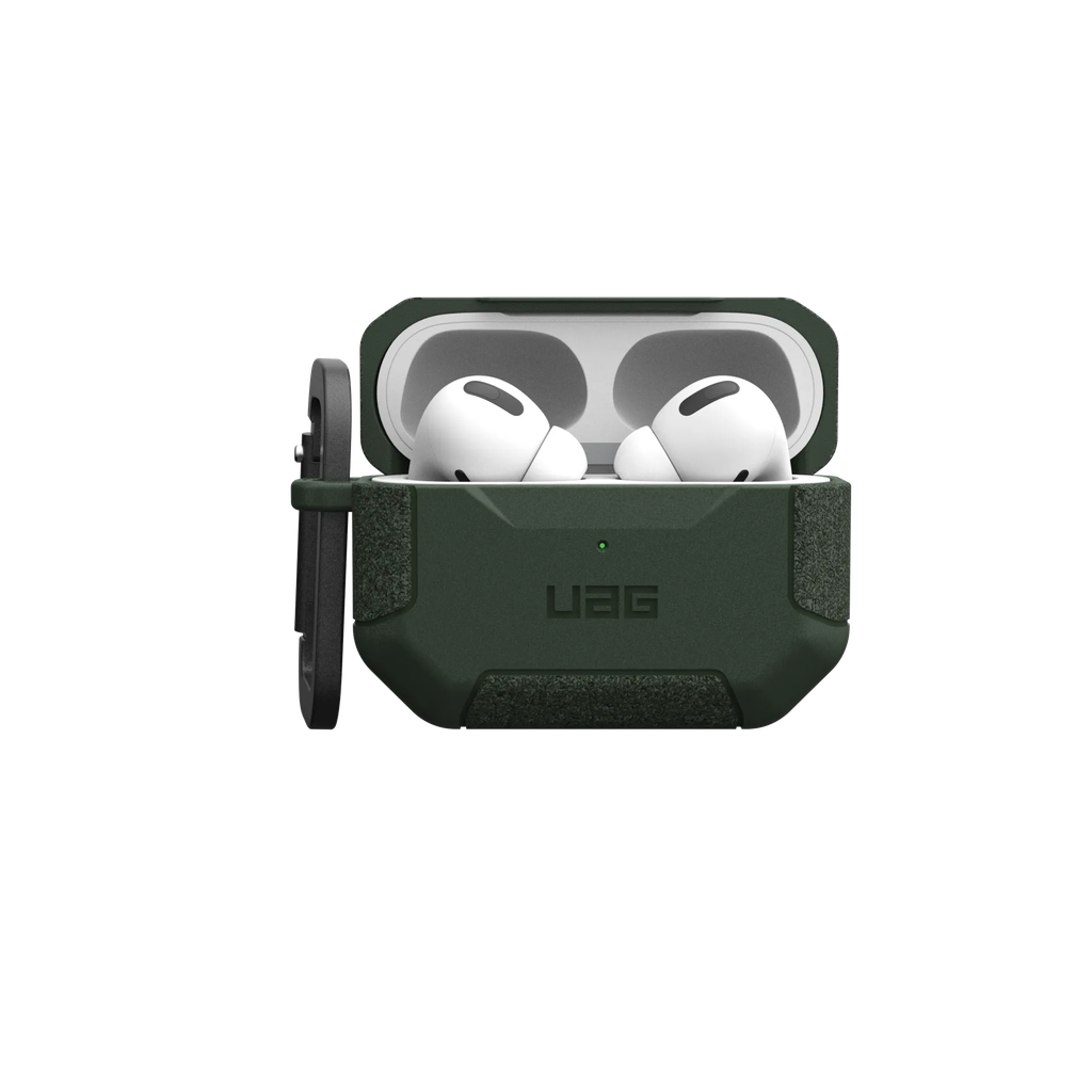 سماعات UAG AirPods Pro 1 و2 - علبة مدنية - لون زيتوني باهت