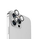 Uniq Optix iPhone 15 Pro Max Aluminium Camera Lens Protector - Sterling Silver