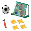 Wemzy - 2-in-1 Movable Soccer Net and Sandbag Rack