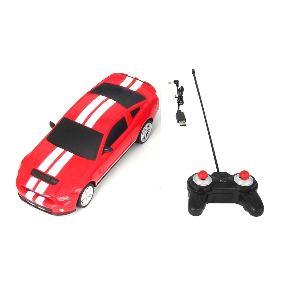 Wemzy - Rc Car Ford Shelby Gt500 Remote - Red