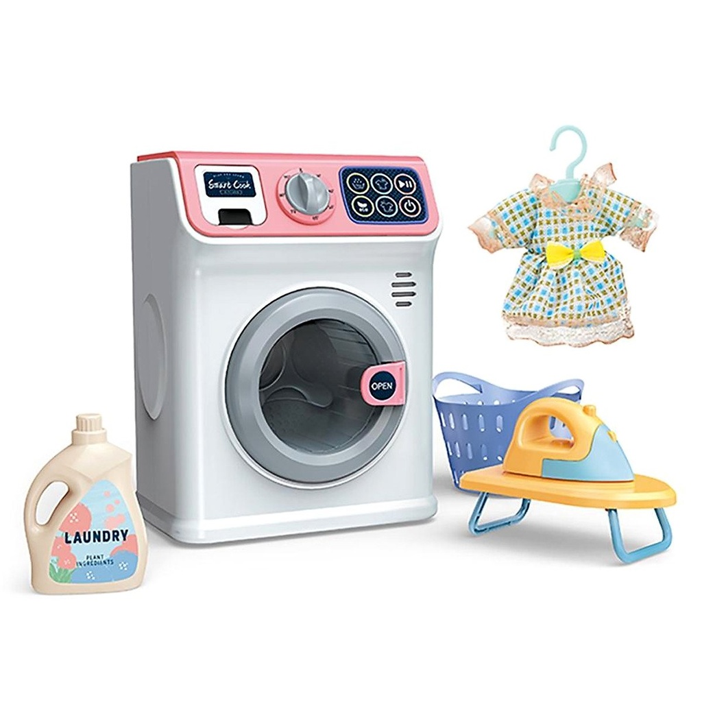 Wemzy - Washing Machine Playset With Accessories