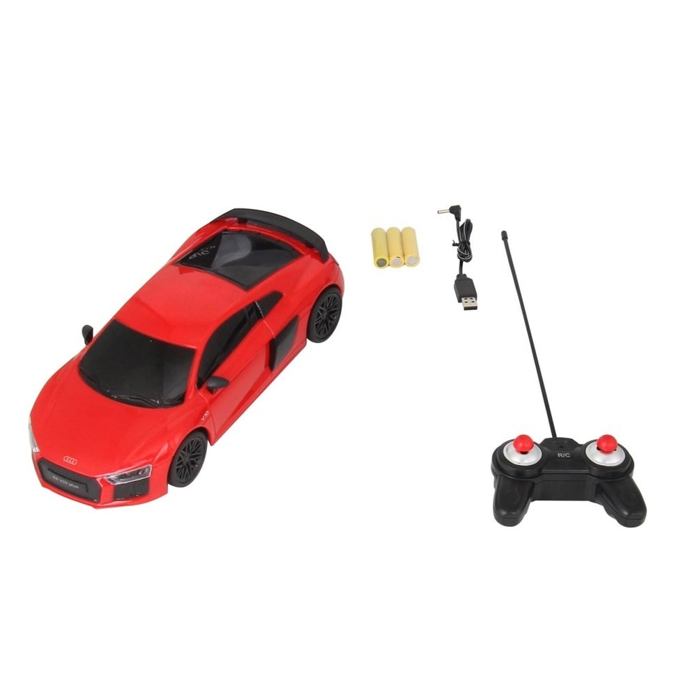 Wemzy - Rc Car Audi R8 Remote - Red