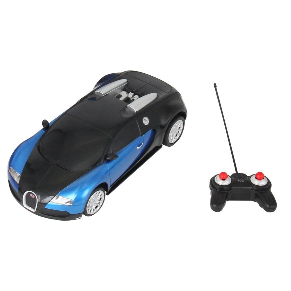 Wemzy - Rc Car Bugatti Veyron16.4 Grand Sport Remote - Blue