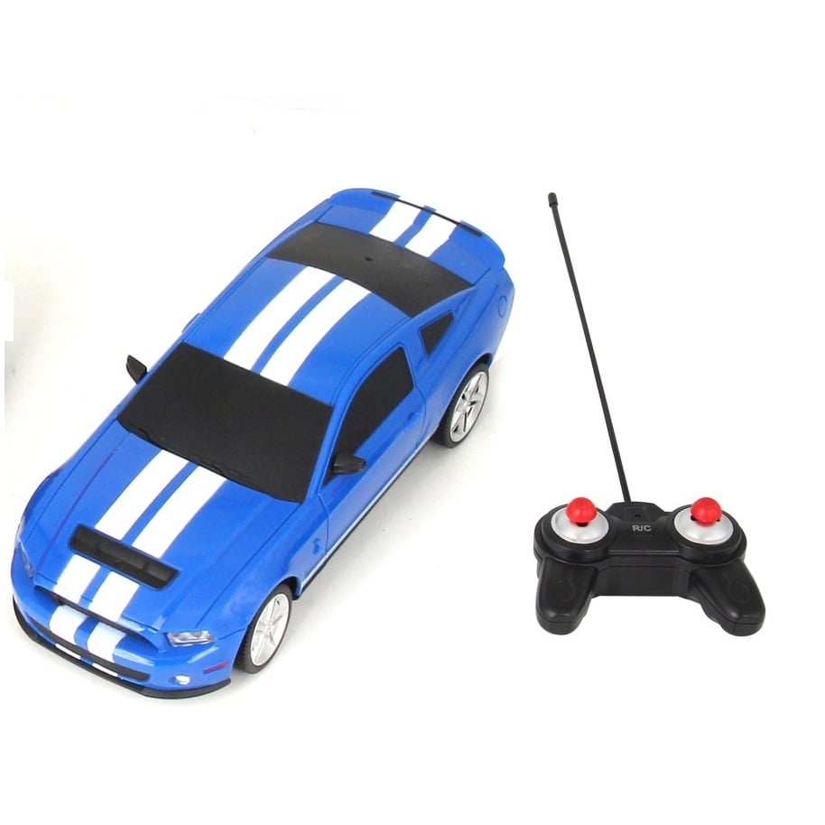 Wemzy - Rc Car Ford Shelby Gt500 Remote - Blue