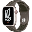 Apple Watch Original 41mm Midnight Olive Gray/Cargo Khaki Nike Sport Band - Regular