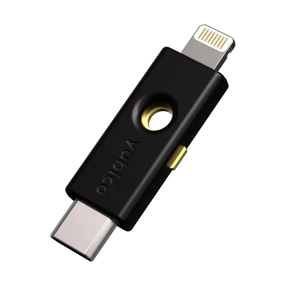 مفتاح أمان ثنائي العوامل USB-A YubiKey 5 Nano