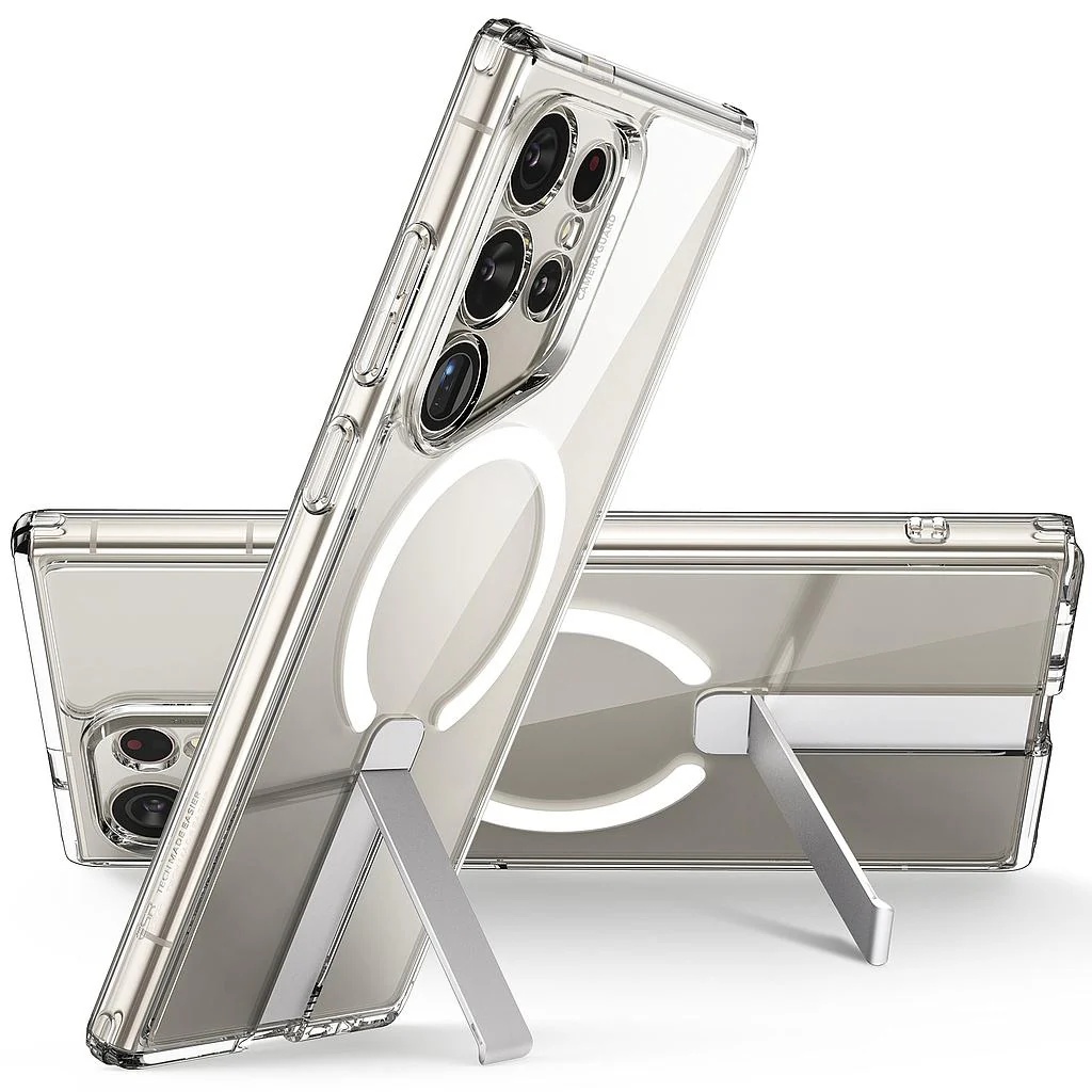 جراب ESR لهاتف Samsung Galaxy S24 Ultra Boost Flickstand (HaloLock) (شفاف)