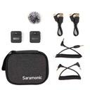 ميكروفون لاسلكي Saramonic 2.4G مع جهاز إرسال تسجيل مدمج Blink900 B2R