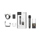 طقم ميكروفون لاسلكي UHF ثنائي القناة من Saramonic UwMic9 Kit2