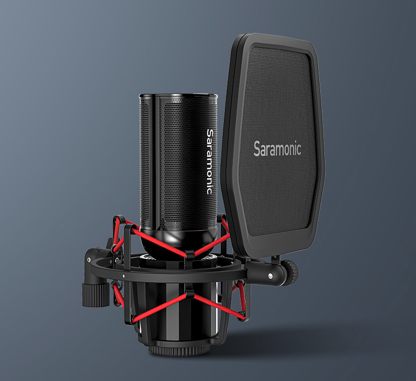 ميكروفون USB متعدد الألوان من سارامونيك SR-MV2000