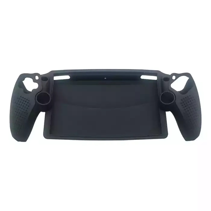 Silicone Anti-Fingerprint Case For Playstation Portal - Black