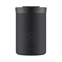 24Bottles Travel Tumbler 350ml - Stone Tuxedo Black