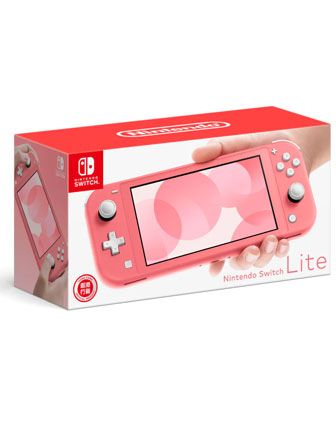 NINTENDO SWITCH LITE CONSOLE - CORAL
