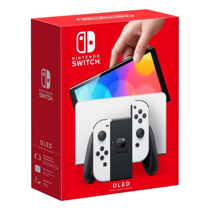 NINTENDO (OLED MODEL) SWITCH WHITE CONSOLE (NEW 2021)