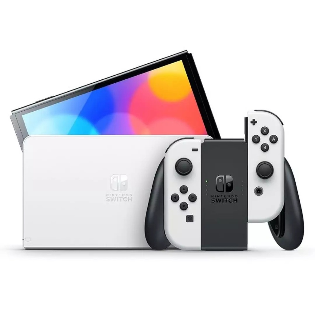 Nintendo Switch OLED Console - Black & White