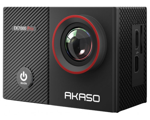 كاميرا أكاسو EK 7000 برو - كاميرا أكشن بدقة 4K مع شاشة تعمل باللمس