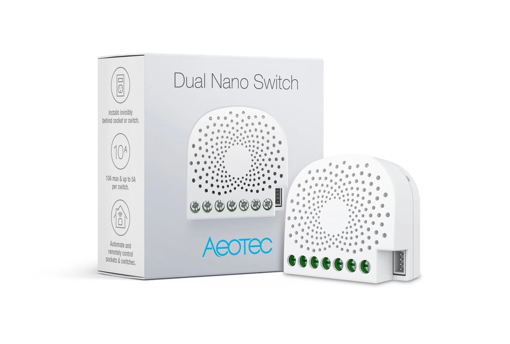 مفتاح نانو مزدوج من Aeotec