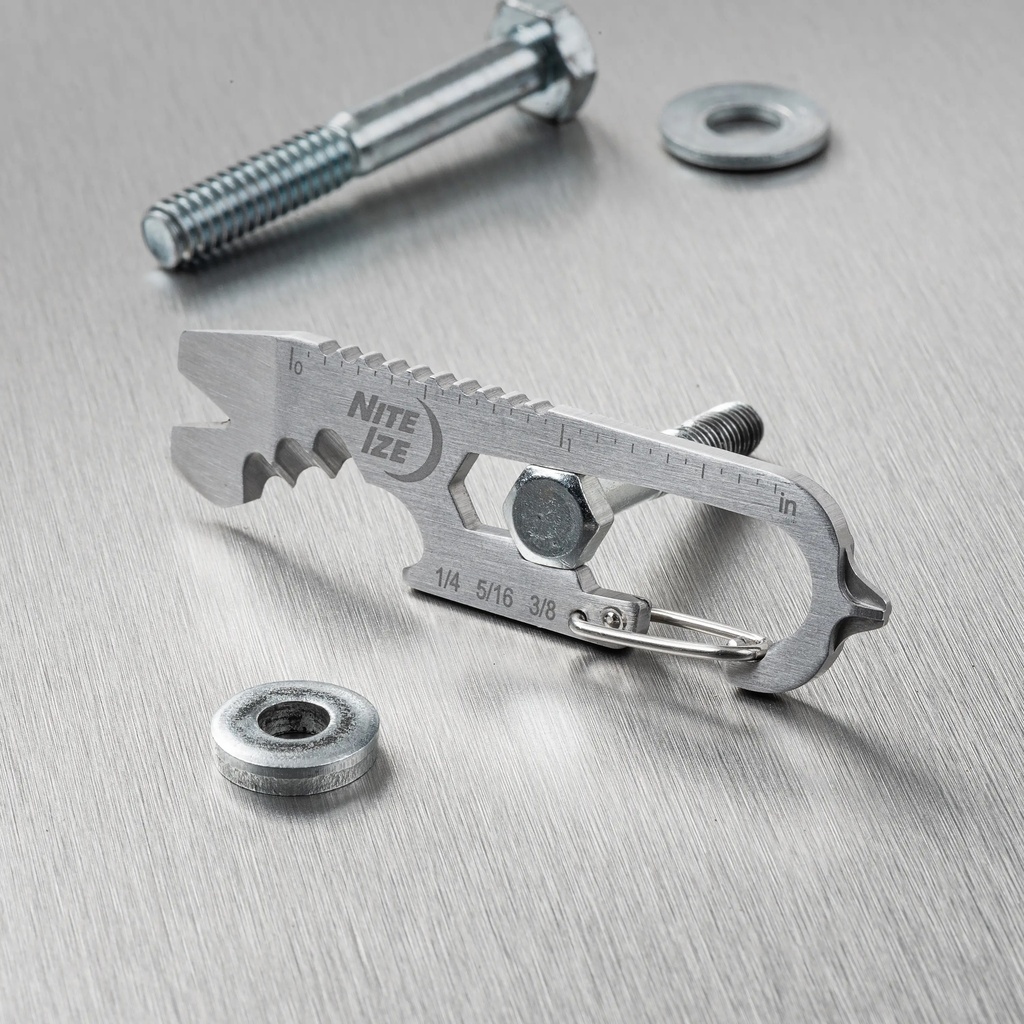أداة مفاتيح NiteIze DoohicKey ClipKey - أسود