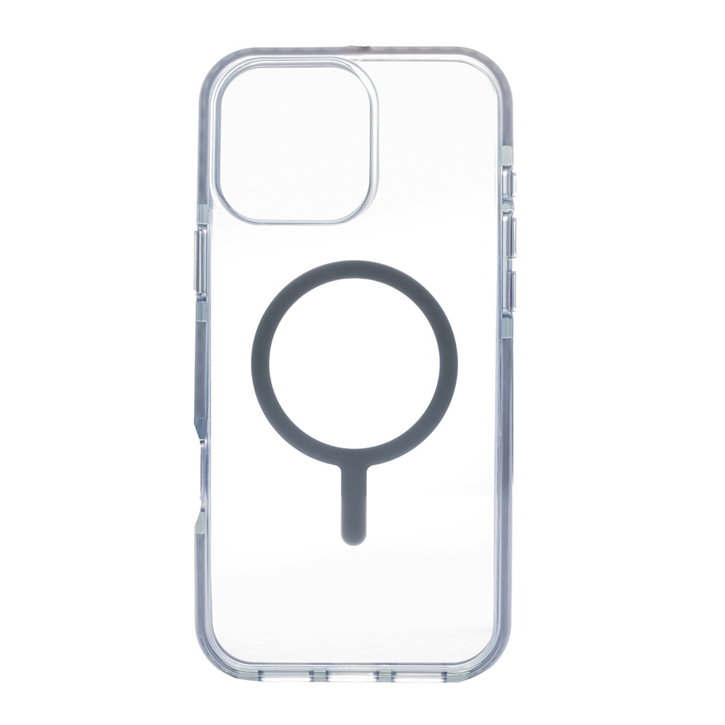 غطاء Eltoro Magsafe المتين لجهاز iPhone 16 Pro Max - رمادي شفاف