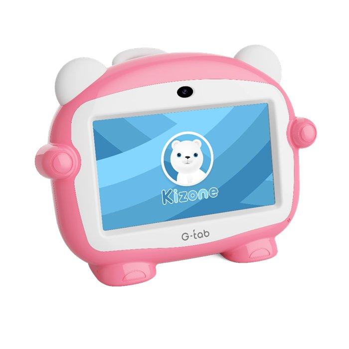 G-Tab Q10 Tablet, 7-inch, 1GB RAM, 16GB, 4G/WIFI - Pink