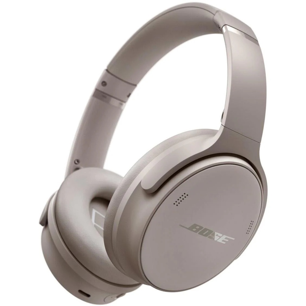 Bose Quietcomfort Wireless Noise Cancelling Over Ear Headphones - 3.5 mm / USB / Type-C - Sandstone