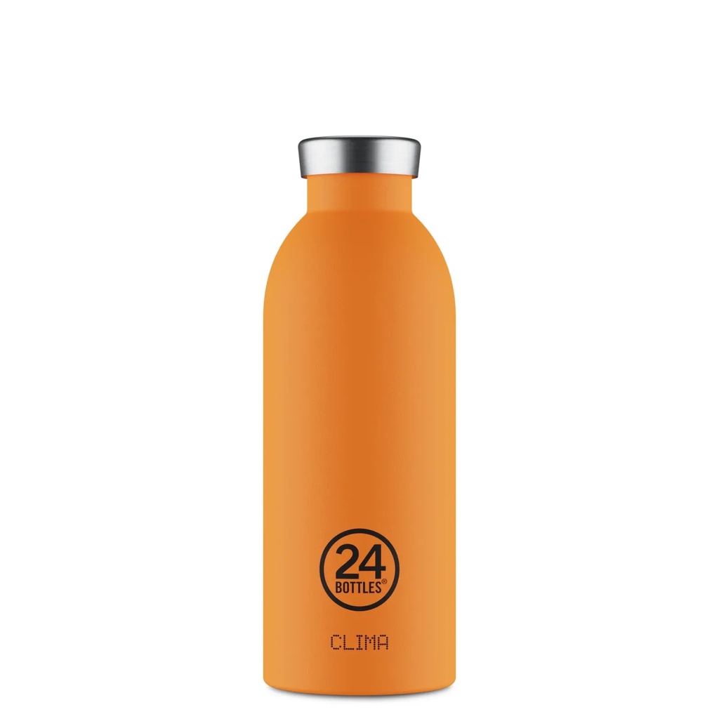 24Bottles Clima 500ml - Stone Total Orange