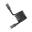 MOMAX Mag Link USB-C to USB-C 100W USB2.0 Magnetic cable 2m (Black)