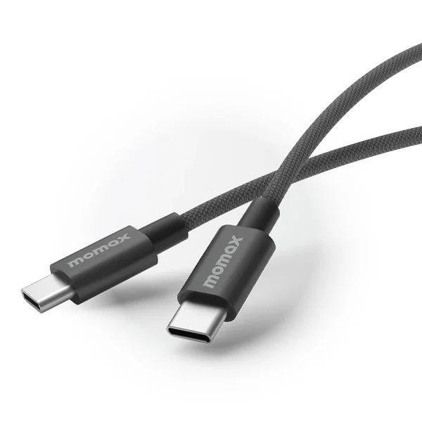MOMAX Elite 60W USB-C Cable 0.5m (Black)