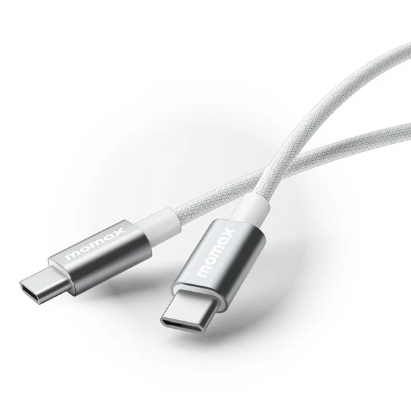 كابل USB-C Elite 60 واط بطول 0.5 متر (أبيض)