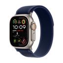 Apple Watch Ultra 2 GPS + Cellular 49mm Natural Titanium Case with BLUE TRAIL LOOP S/M