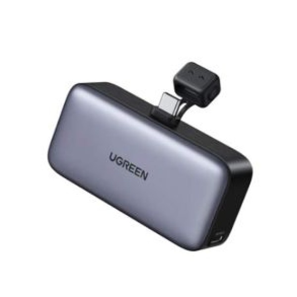 UGREEN 5000mAh Power Bank with Built-in USB-C Connector