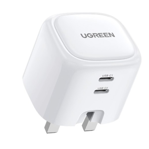 UGREEN USB-C Fast Charger 40W UK -folding foot CD243
