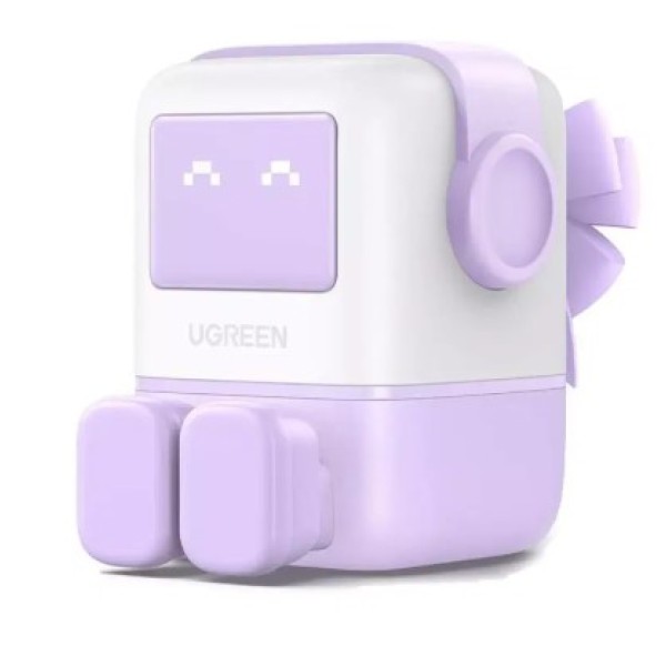 UGREEN Nexode RG 65W 3-Port GaN Fast Charger UK Purple CD361