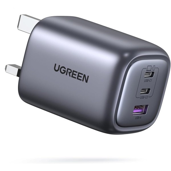 UGREEN Nexode 65W Charger UK (Space Gray)