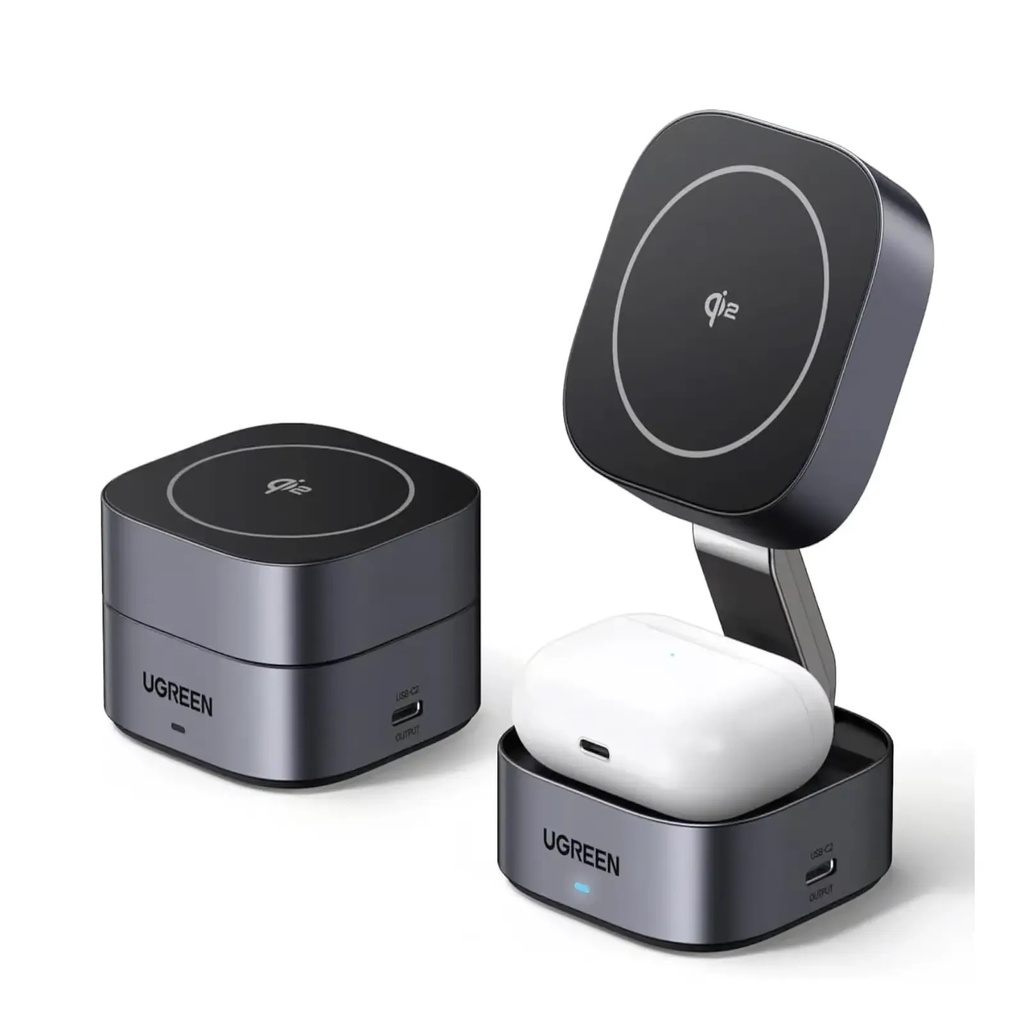 UGREEN 2-in-1 Magnetic Wireless Charger