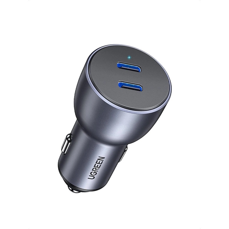 UGREEN 52W Car Charger Alu Case (Space Grey) CD213