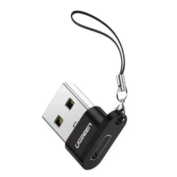UGREEN USB A Male to USB-C Female Adapter (Black)
