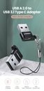UGREEN USB A Male to USB-C Female Adapter (Black)
