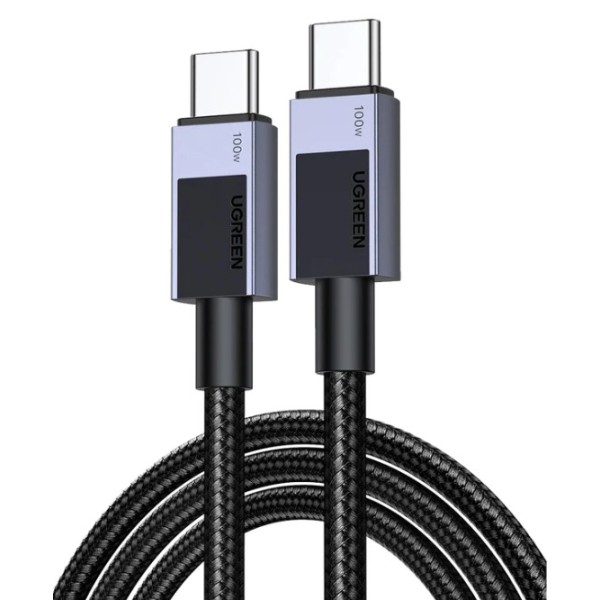 UGREEN USB-C to USB-C PD Fast Charging Cable 5A Max Space Gray 1m