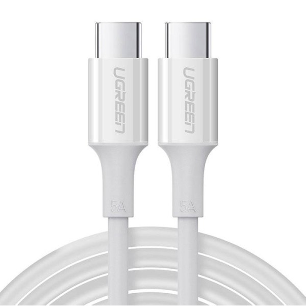 UGREEN USB-C to USB-C Charging Cable 100W 2m (White) US300