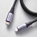 UGREEN USB-C to USB-C 3.2 Gen 2 Cable Black 1mUS355